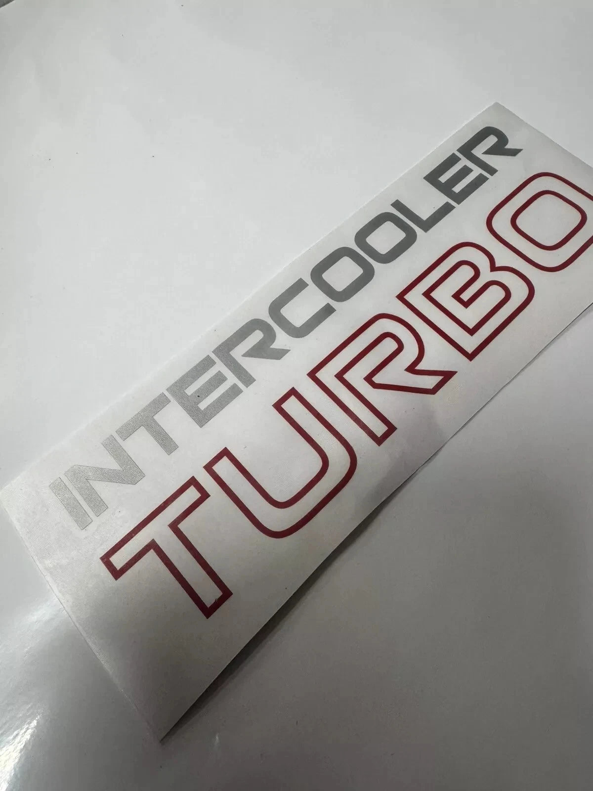 KIT ADESIVI MITSUBISHI PAJERO (PRIMA SERIE) TURBO INTERCOOLER
