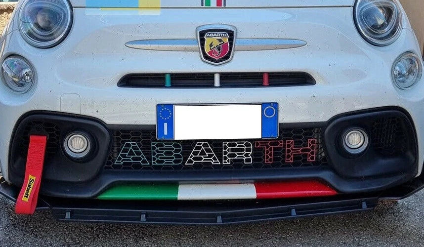 Stripes Strisce Adesive Tricolore Italia per 500 Abarth