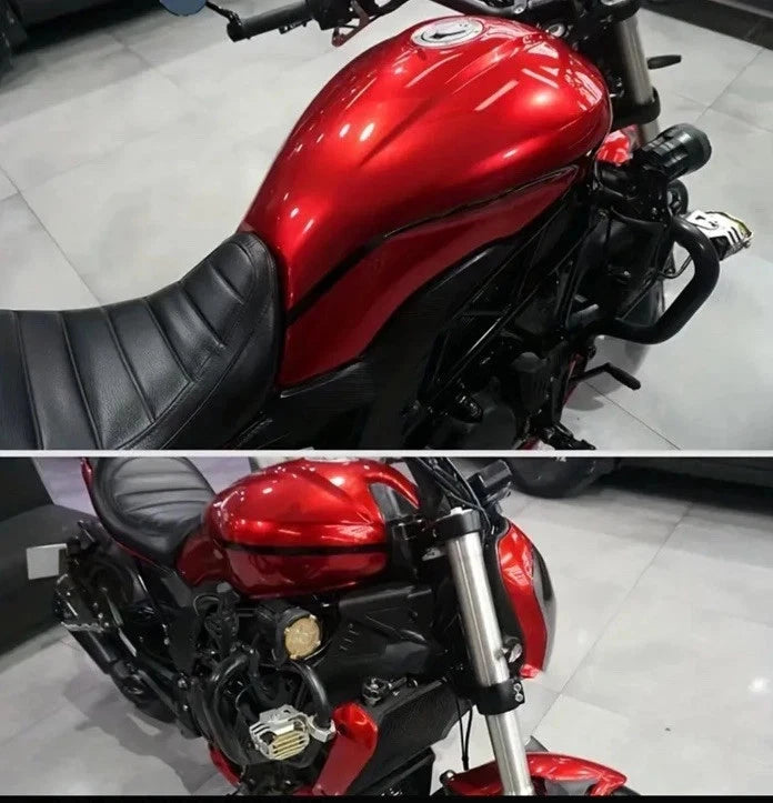 Pellicola Adesiva per Car Wrapping Rosso Corsa 120x30