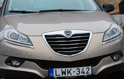 logo Lancia Delta coppia adesivi posteriore e anteriore
