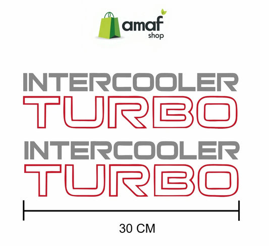 KIT ADESIVI MITSUBISHI PAJERO (PRIMA SERIE) TURBO INTERCOOLER