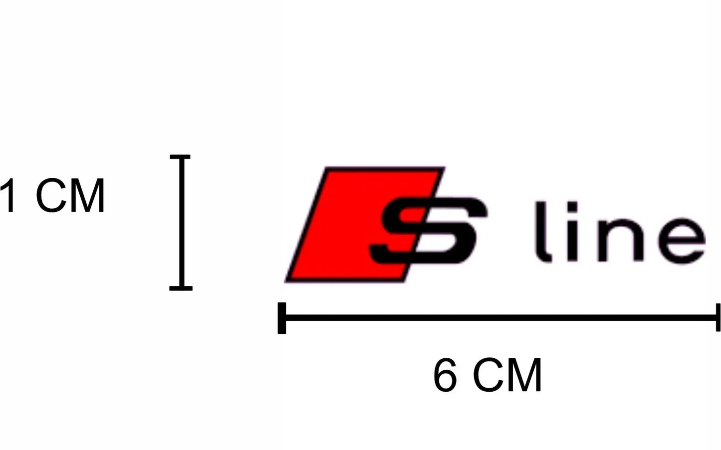 Coppia ADESIVI AUDI PINZE FRENI S LINE A1 A3 A4 A5 A6 TT S3 S-line sline CERCHI