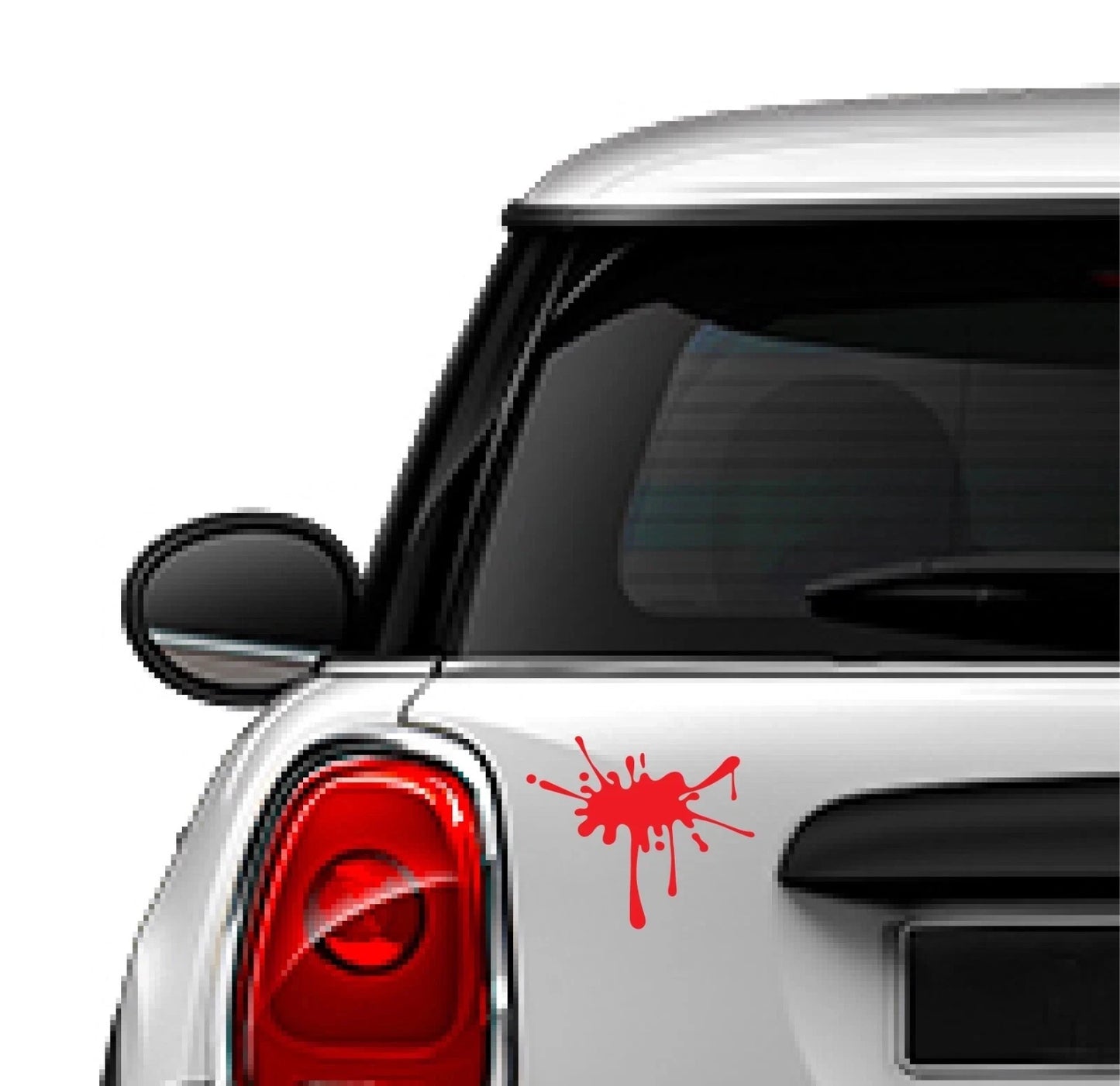ADESIVI DECAL SCHIZZO VERNICE MACCHIA INCHIOSTRO AUTO MOTO CASCO STICKERS