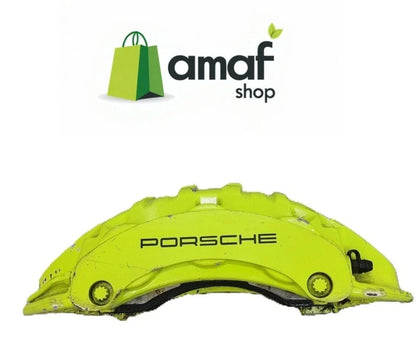Adesivi per pinze freno Porsche 4pz KIT Auto Sport Car Vinile Sticker 10Cm