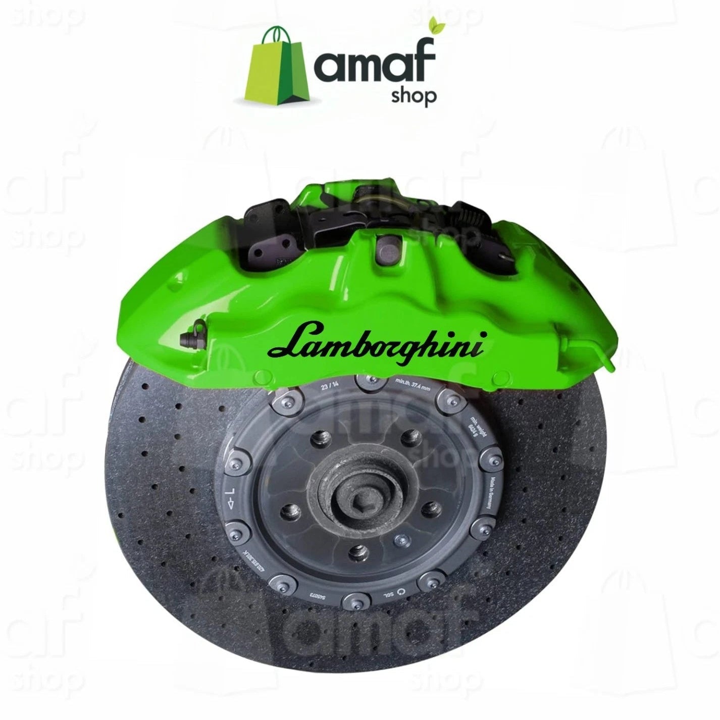 KIT 4 ADESIVI LAMBORGHINI per pinze freno maggiorate
