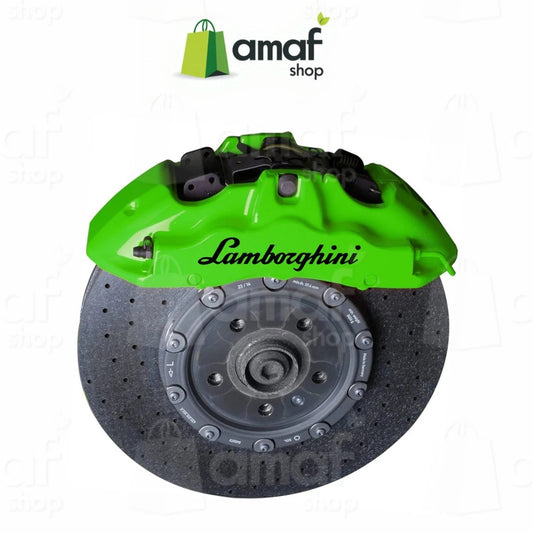 KIT 4 ADESIVI LAMBORGHINI per pinze freno maggiorate