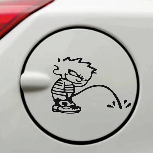 Sticker Adesivo Ragazzo Che Fa La Pipì Decal Vinile Auto Moto