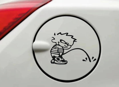 Sticker Adesivo Ragazzo Che Fa La Pipì Decal Vinile Auto Moto