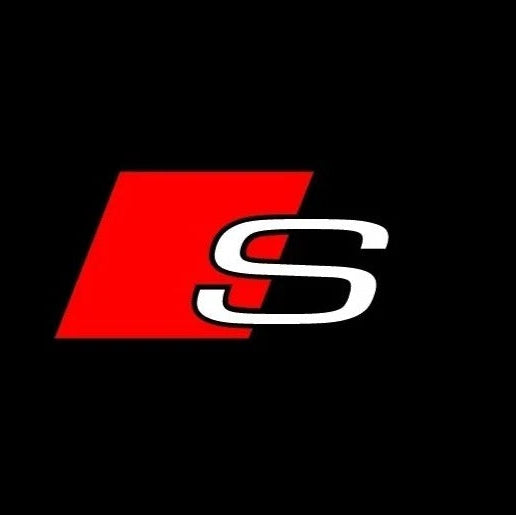AUDI SLINE ADESIVO STICKERS DECALCOMANIA S3 S4 S5 S6 S-LINE A3 A4 A5 A6 TT Q3 Q4