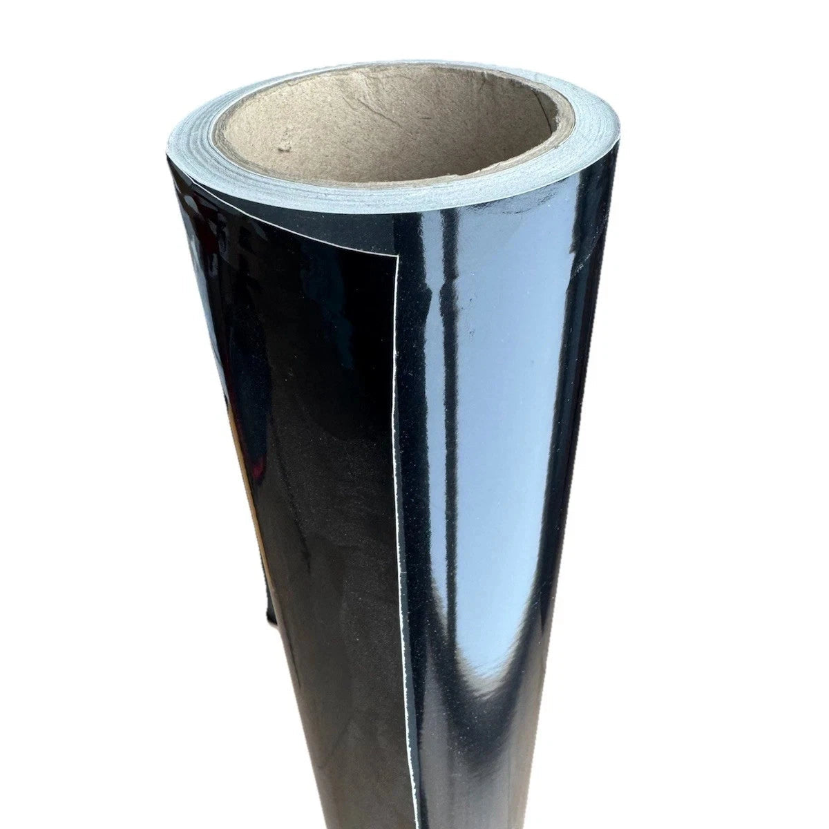 Pellicola adesiva nero lucido cm 30 x 120 car wrapping auto moto