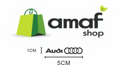 ADESIVI AUDI CALOTTE E CERCHI IN LEGA A3 A4 A5 A6 Q3 Q5 Q7 TT Sline s3 s4