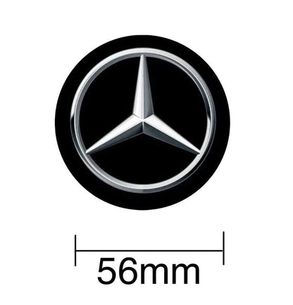 Adesivi Coprimozzo Mercedes No Resinati