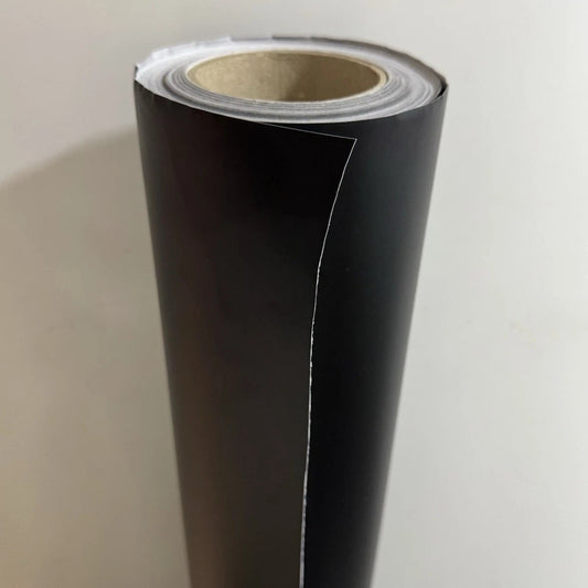 Pellicola adesiva nero OPACO cm 30 x 120 car wrapping auto moto