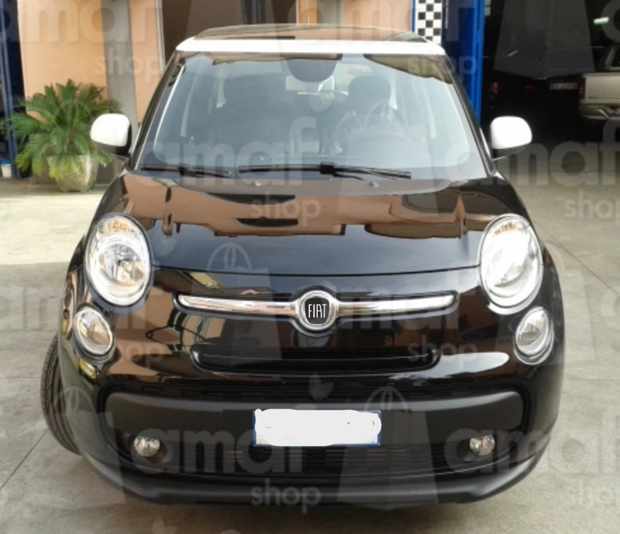 Stemma Logo Fiat ADESIVO , Anteriore E Posteriore Per Fregi Auto Fiat 500 L