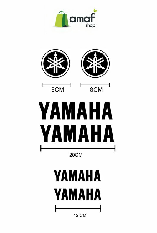 Adesivi YAMAHA resistenti per moto e scooter tuning sticker vinile vari colori