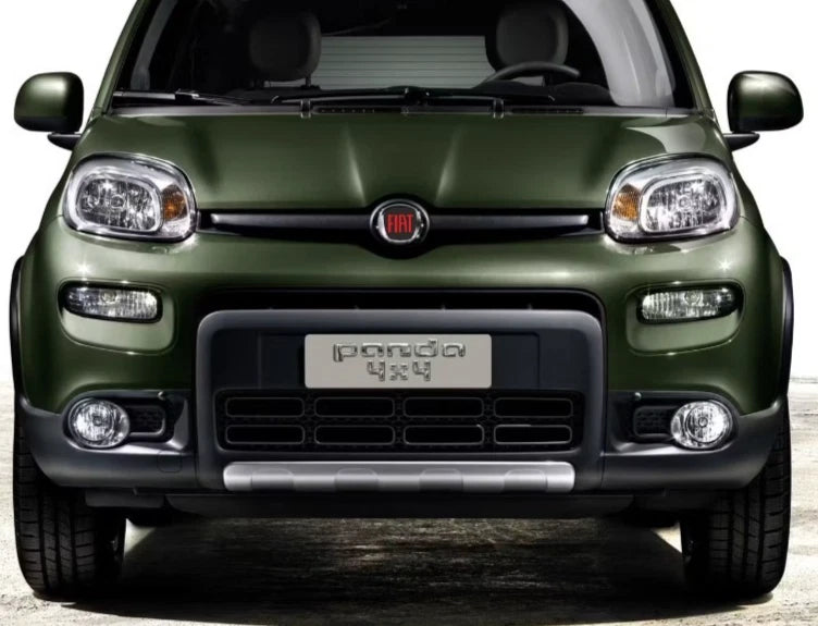 Stemma Logo fiat ADESIVO , Anteriore E Posteriore Auto PANDA MODELLO 2013 In Poi