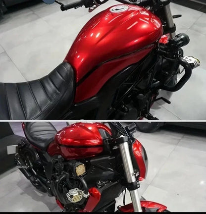 Pellicola Adesiva per Car Wrapping Rosso Corsa 120x30