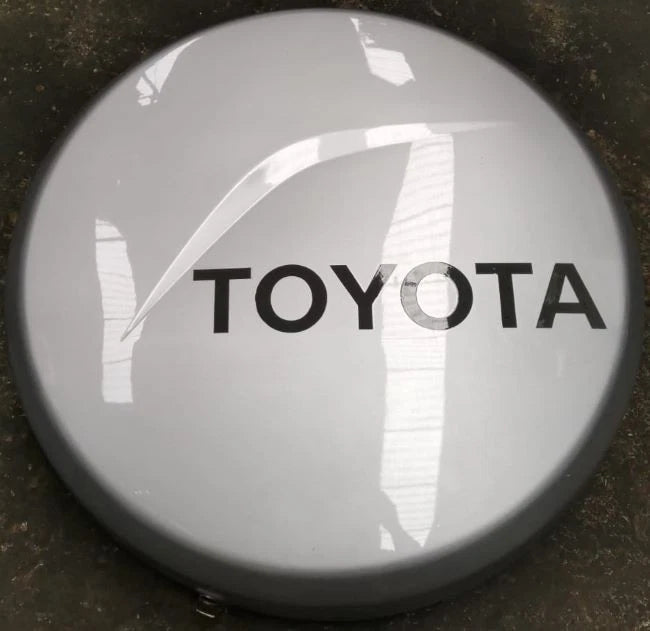 Scritta Adesiva TOYOTA Logo Ruota Scorta Posteriore Sticker Decal RAV AUTO