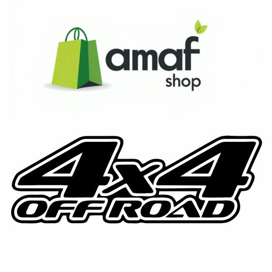 Adesivi 4x4 Fuoristrada Sticker Off Road 2 pezzi cofano sportelli auto tuning