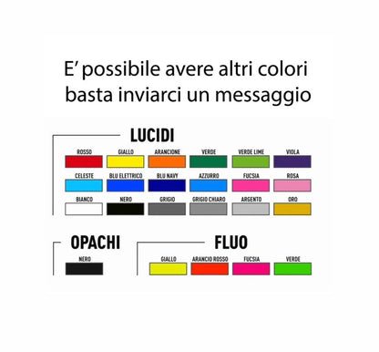 SCORPIONE ABARTH adesivo sticker tuning prespaziato