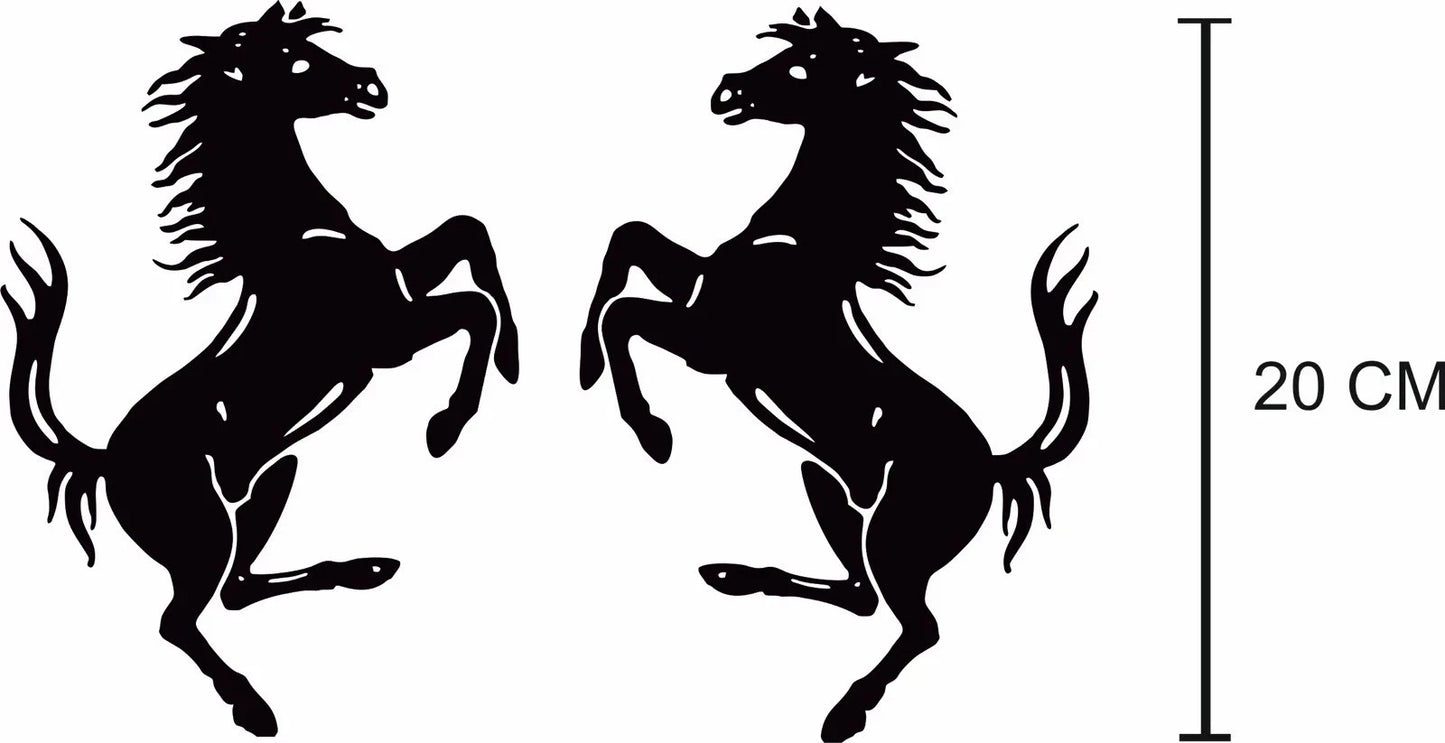Adesivi Cavalli Sticker Vinile Per Auto Moto Camion Decal