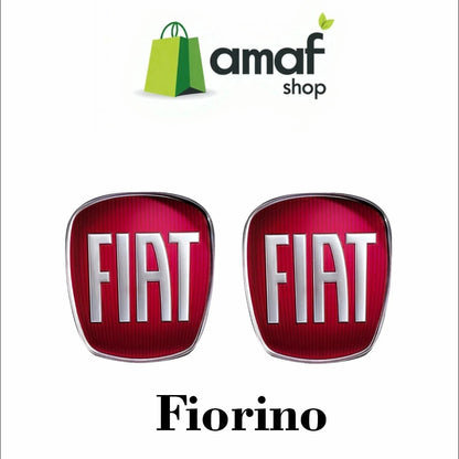 Stemma Logo fiat ADESIVO , Anteriore E Posteriore Per Fregi Fiorino E Ducato
