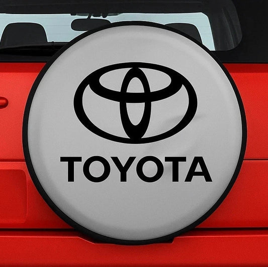 Scritta Adesiva TOYOTA Logo Ruota Scorta Posteriore Sticker Decal RAV AUTO