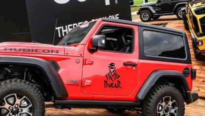 Adesivo DAKAR vinile decorativi tuning sticker auto moto fuoristrada jeep