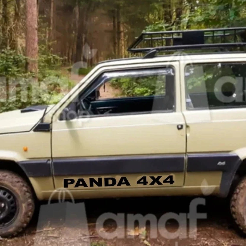 Coppia adesivi FIAT PANDA 4X4 Off Road Fuoristrada