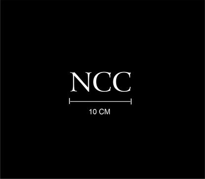 ADESIVO STICKER NCC NOLEGGIO CON CONDUCENTE MISURE PERSONALIZZATE TRASPORTO