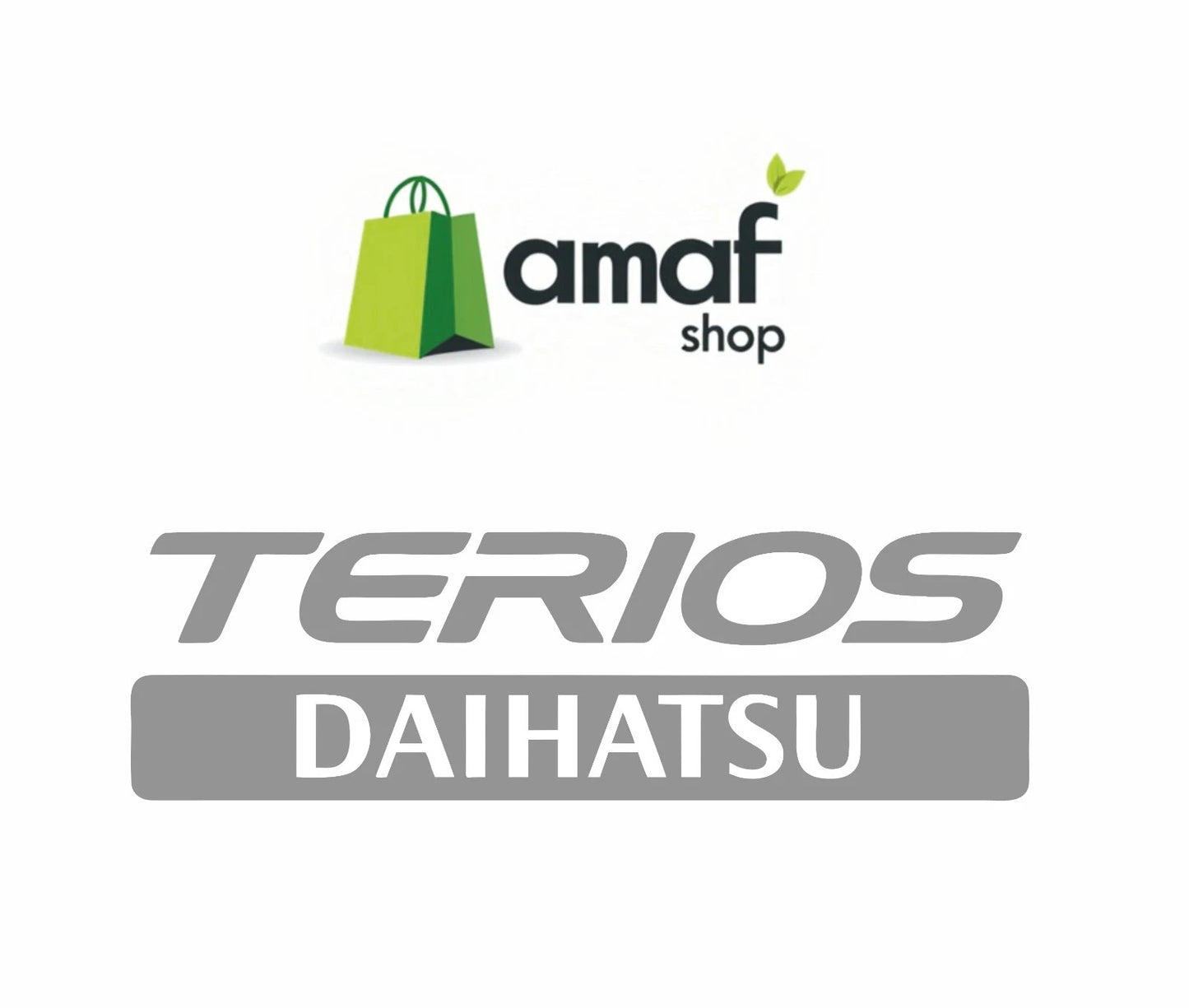 Adesivi terios daihatsu fuoristrada 4x4 stiker recing auto