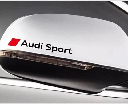 N4 Adesivi Audi Sport finestrino-Cerchi a1 a3 a4 a5 a6 a7 tt q3 q5 S3 S-line q7