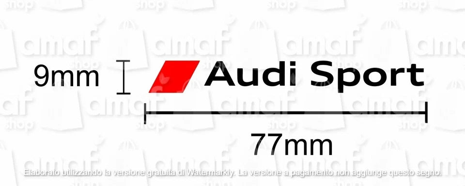 N4 Adesivi Audi Sport finestrino-Cerchi a1 a3 a4 a5 a6 a7 tt q3 q5 S3 S-line q7